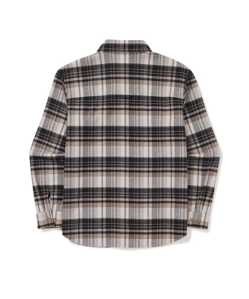SNOWPEAK APPAREL Recycled Women'S Check Shirt (S24Fwfsh03) Cocoa