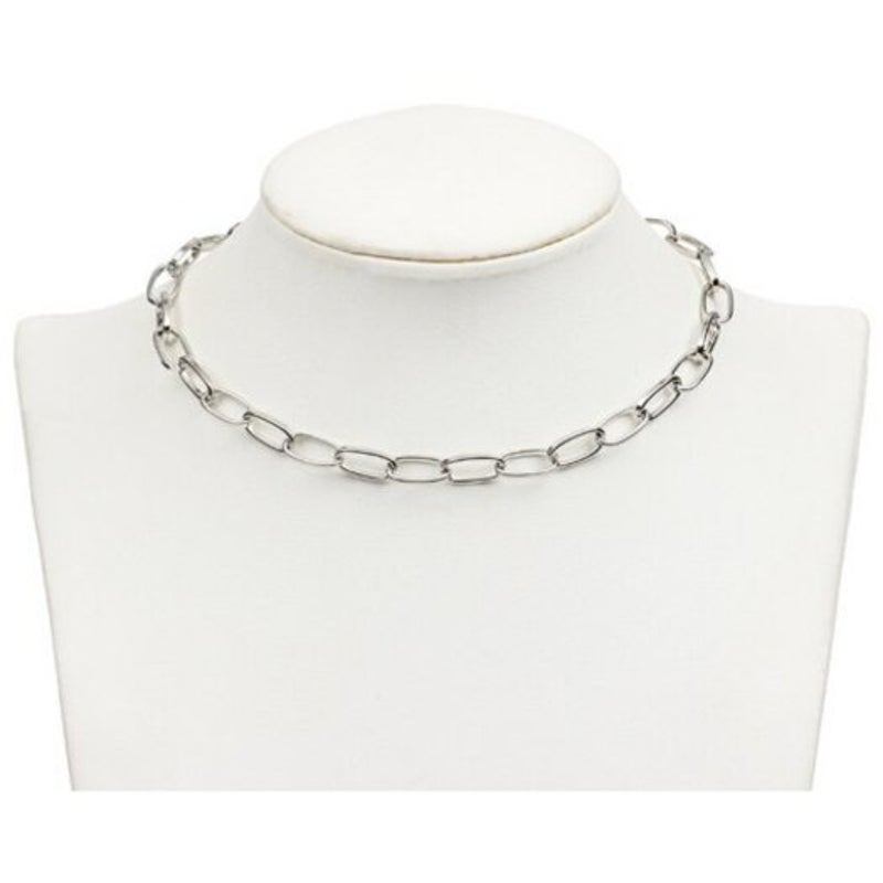 Necklaces & Pendants Veile Studios Simple Fashion Metal Ladies Personality Necklace Platinum 3711Cm