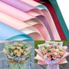 Solid Color Bouquet Packaging Paper DIY Flower Wrapping Paper New Tissue Paper Valentine's Day
