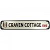 Craven Cottage Metal Crest Plaque