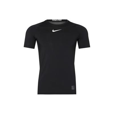 Мужская компрессионная рубашка Pro Top с короткими рукавами, черные 838094-010