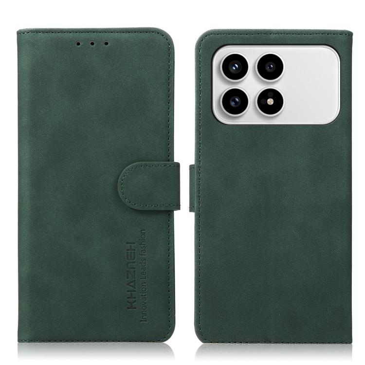 KHAZNEH Matte Texture Leather Phone Case