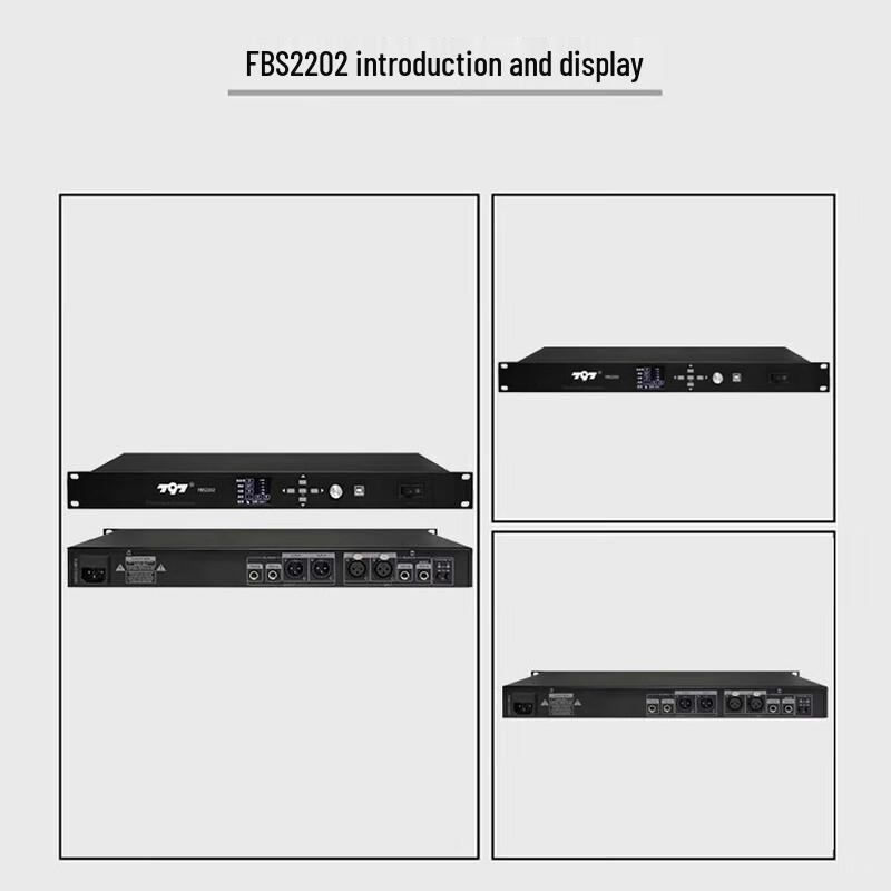 797audio FBS2202 Feedback Suppressor CN plug (adapter included)