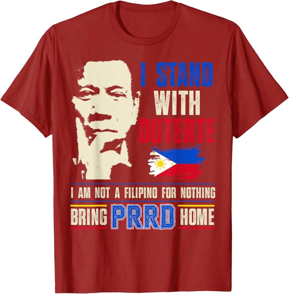 Support Duterte Stand With Duterte Against Charges Unisex T-Shirt