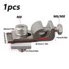Aluminum Bracket Clamp For Grounding Photovoltaic Systems On Roof Carport Floor Aluminum Rails And Steel Beams