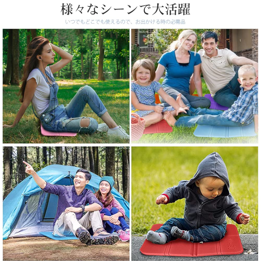 SWAG GEAR hengfang Сауна Коврик Складной 1 шт. Сумка для хранения в комплекте Сауна Подушка для сиденья Коврик Подушка для сиденья Складная Компактная Складная Подушка Сиденье для отдыха