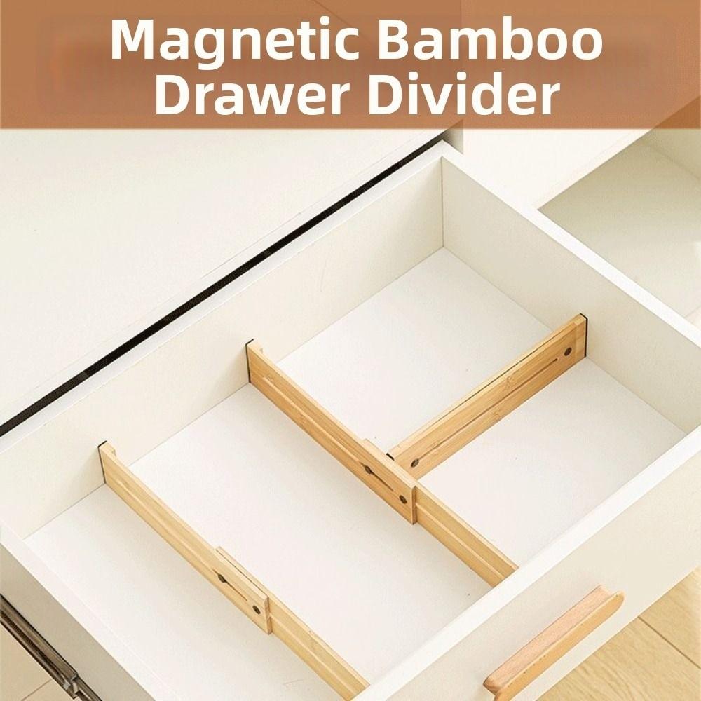 Creative Expandable Drawer Separators Secure Fit Cabinet Storage Partition Divider  Bedroom Dresser