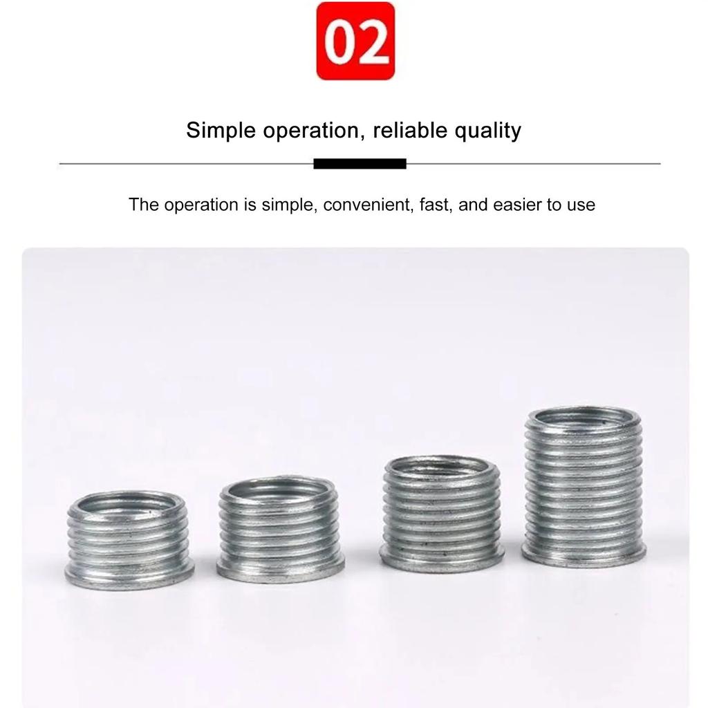 14 мм автомобильный кран головки блока цилиндров, нарезка свечи зажигания, набор инструментов для ремонта спиральной резьбы, втулка с отверстием для свечи зажигания для ремонта деталей