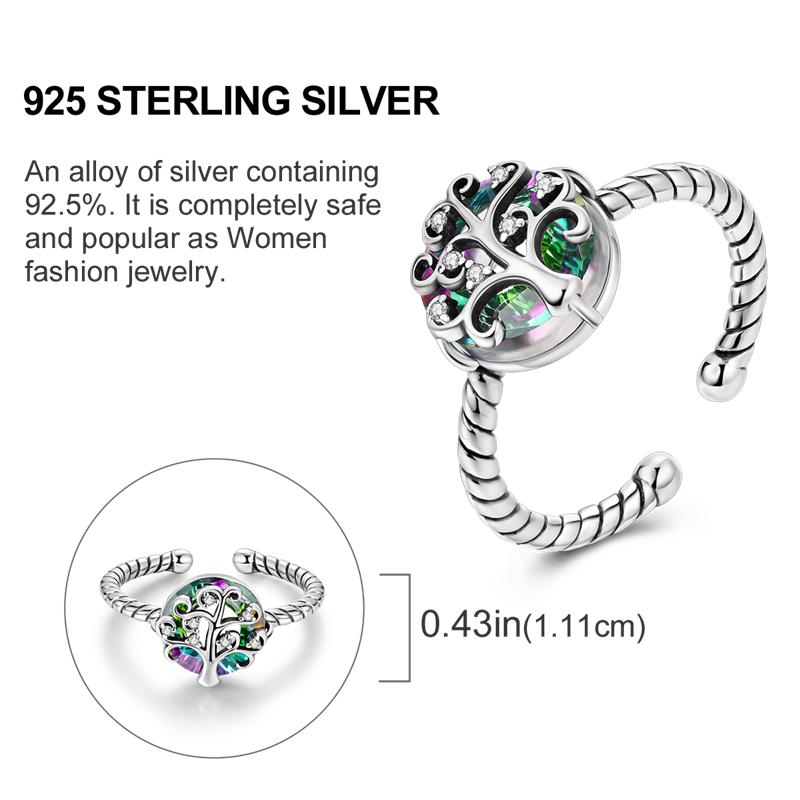 Открытое кольцо из стерлингового серебра 925 пробы с цветным кубическим цирконием, кольцо-бабочка, солнце, луна, черепаха, подходит для женщин, свадебное, помолвочное, серебряный подарок