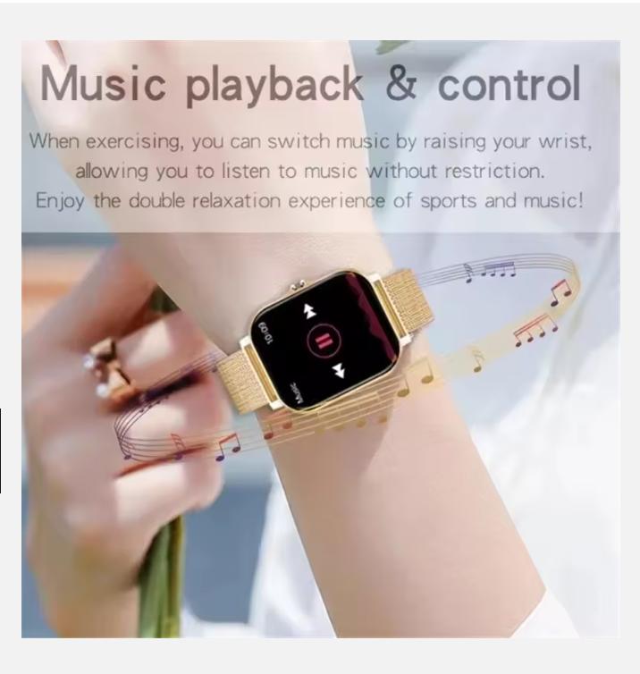 Полносенсорные спортивные умные часы для мужчин и женщин, фитнес-трекер с функцией измерения сердечного ритма, Bluetooth-звонок, наручные часы GTS plus