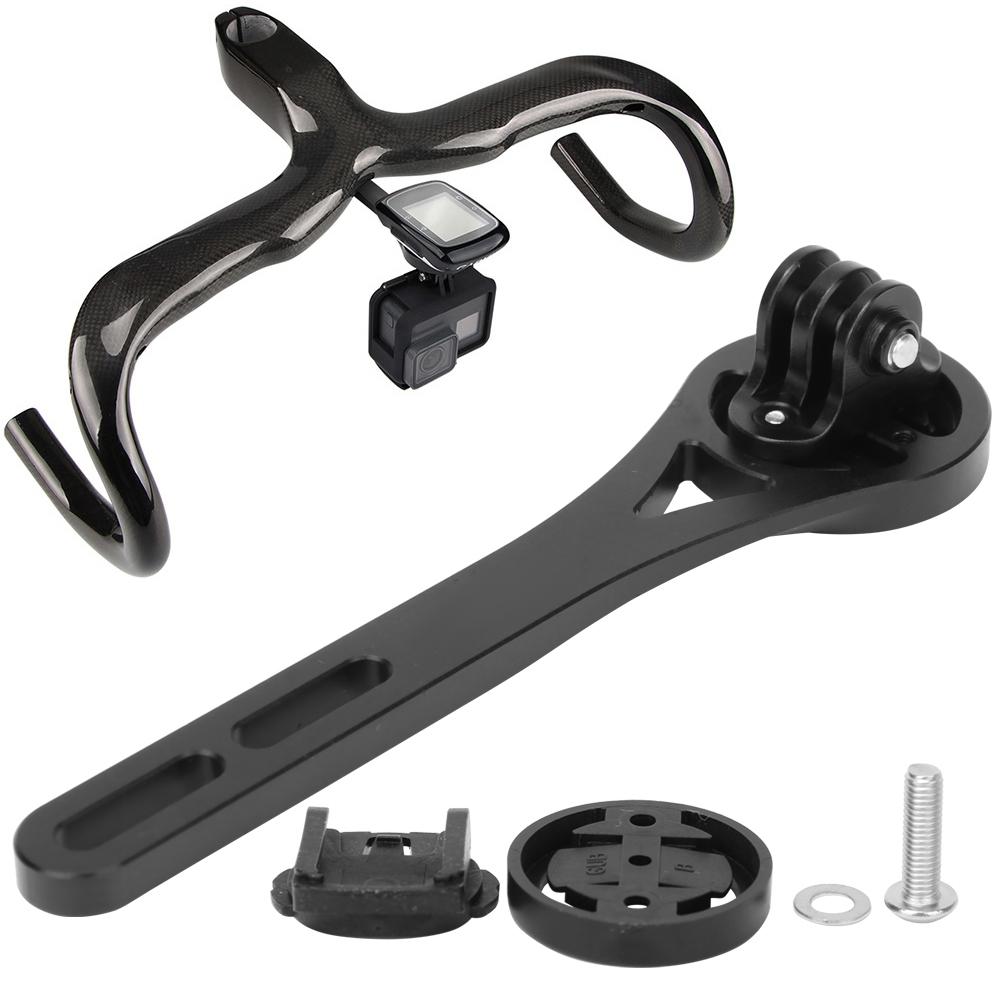 Black Aluminium Alloy Durable Bike Computer Mount Holder Bracket Bicycle Cycling Accessory