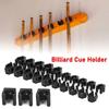 12Pcs S/M/L Billiard Cue Holder Rod Clip Stick Holder Fishing Rod Holder Billiard Cue Fishing Rod