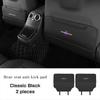 Car Seat Back Anti Kick Pad PU Leather Protective Cover For BMW X1 X2 X3 X5 X4 X6 X7 1 3 5 7 Series F40 F30 E60 E90 G20 G30 F48 rlpf46