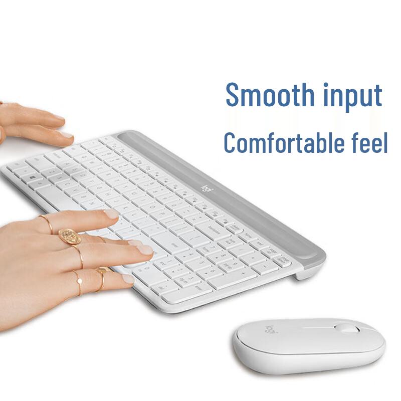 Logitech MK470 Тонкий беспроводной набор клавиатура и мышь