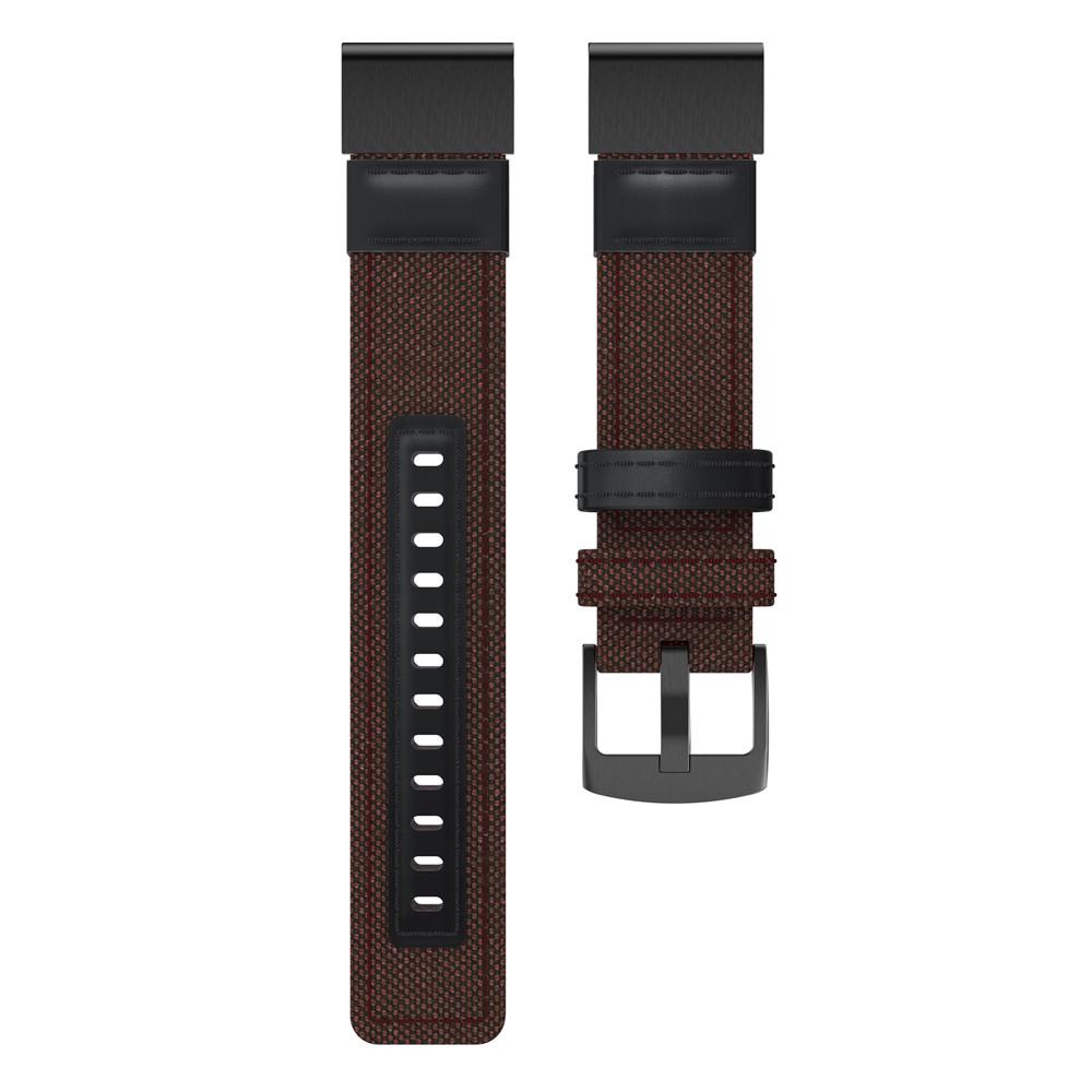 22mm 26mm Quick Release Canvas Strap For Garmin Fenix 6 6X Pro 5 5X 7 7X Plus Smart Watch Band For Garmin Fenix 3/3 HR Quatix 5