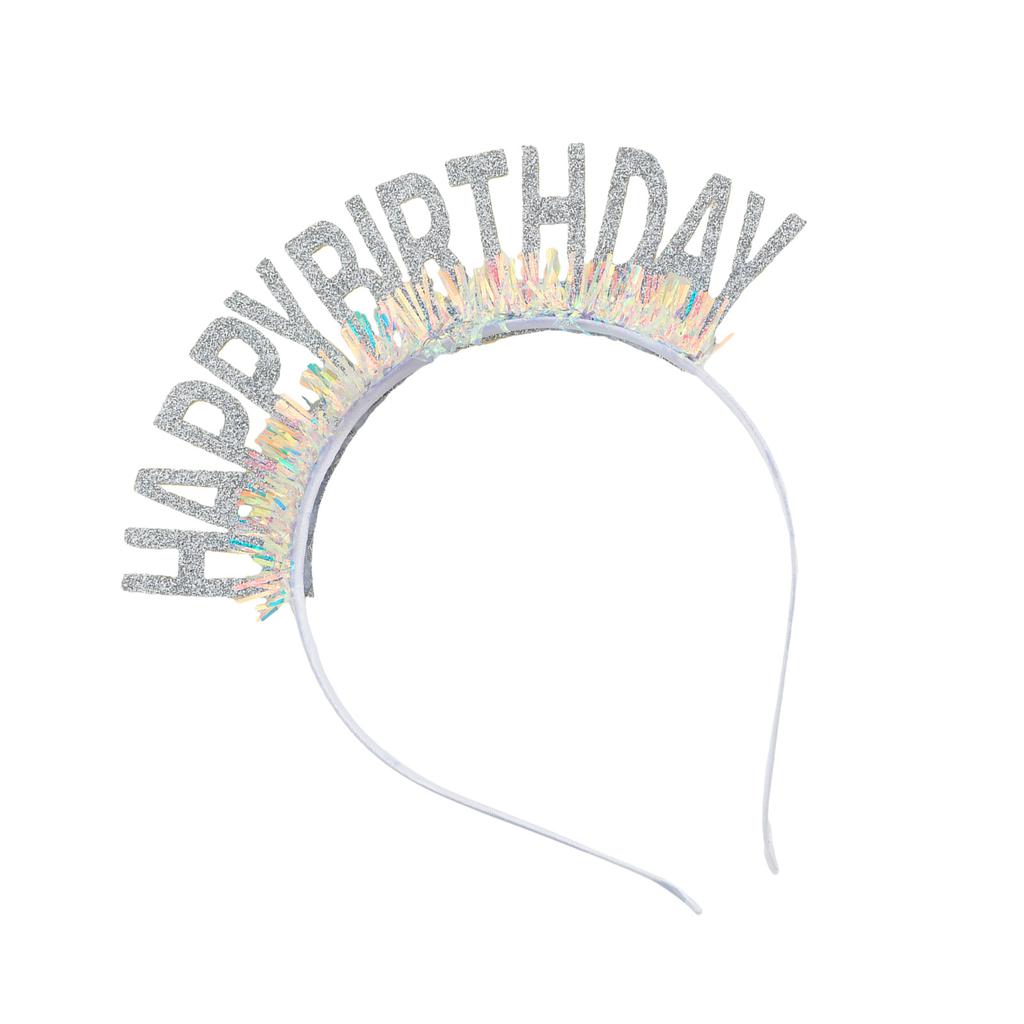 Фестивальные реквизиты Головные уборы Повязка на голову для детской семейной вечеринки по случаю дня рождения Прекрасный сверкающий головной убор Аксессуары для вечеринок