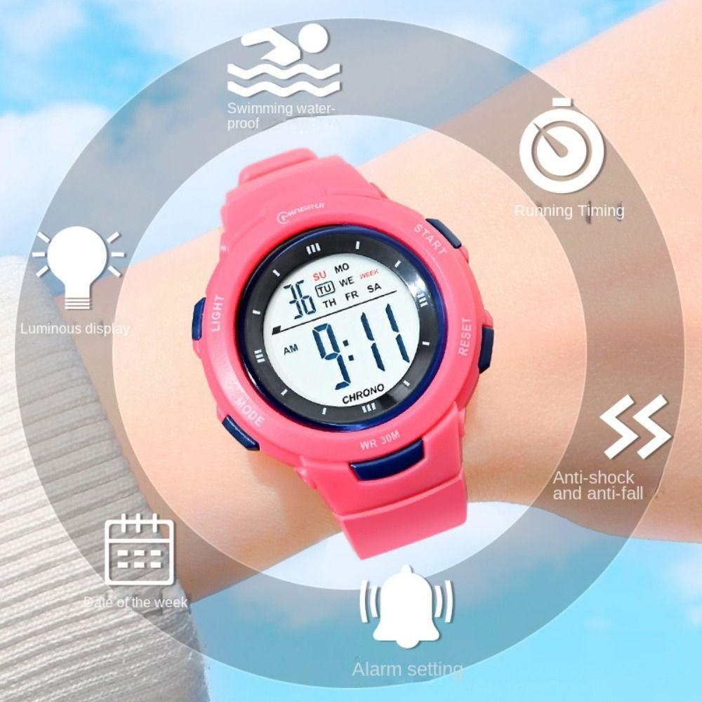 Multifunctional Sports Watch Luminous Alarm Clock New Wristwatches