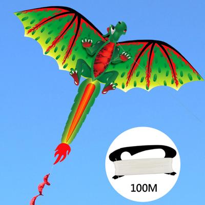 Детский Милый 3D Динозавр Воздушный Змей Игра для Запуска на Улице Спортивная Игрушка