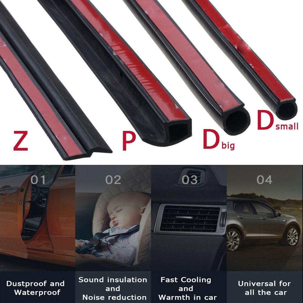 Anti-collision Interior Accessories Car Door Seal Strip Car Weatherstrip Sealants Auto Rubber Seal