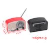 1шт 1:12 кукольных домиков миниатюрная имитация мини-радио модель аксессуары для самостоятельного изготовления игрушки