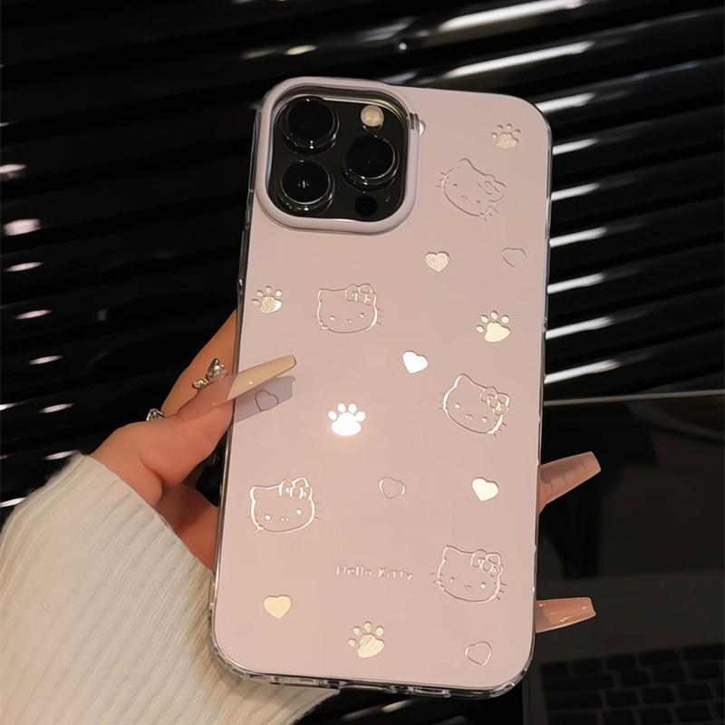 Compatible Hello Kitty Full Print Case for Apple iPhone 14 Pro Max, 15 Plus, and 16 Pro Max - Premium Quality