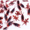 10pcs/lot Prank Funny Trick Joke Toys Special Lifelike Model Simulation Fake Rubber Cockroach Centipede Scorpion Gecko Bug Toy