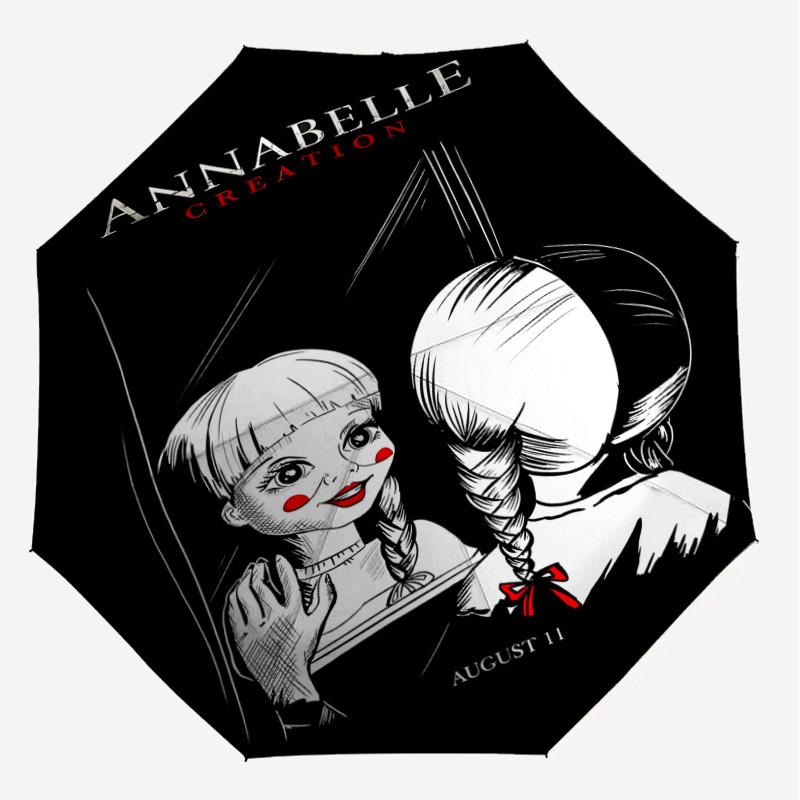 1PC Annabelle Creation Umbrella-8-Rib Reinforced, Automatic Open, Lightweight & Durable-D2638