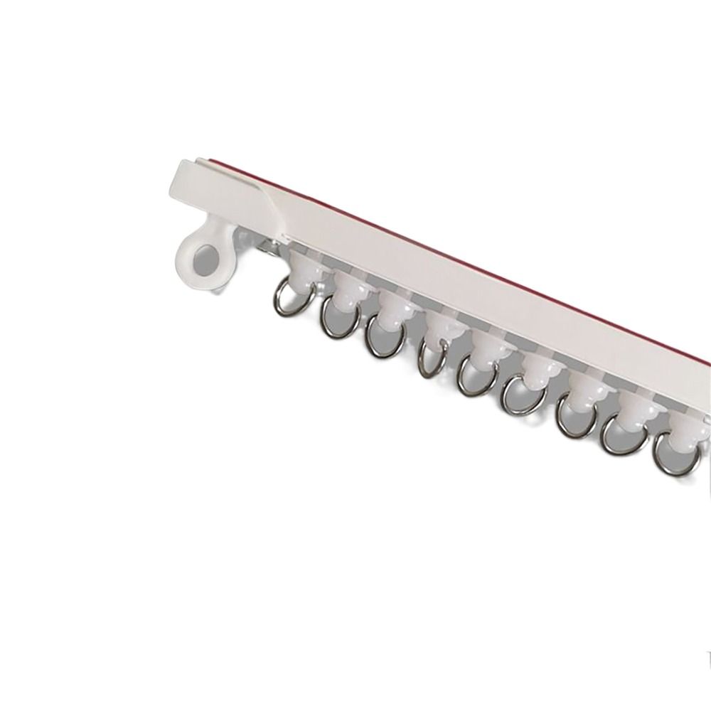 Самоклеящаяся направляющая для штор с верхним креплением без перфорации направляющая для штор