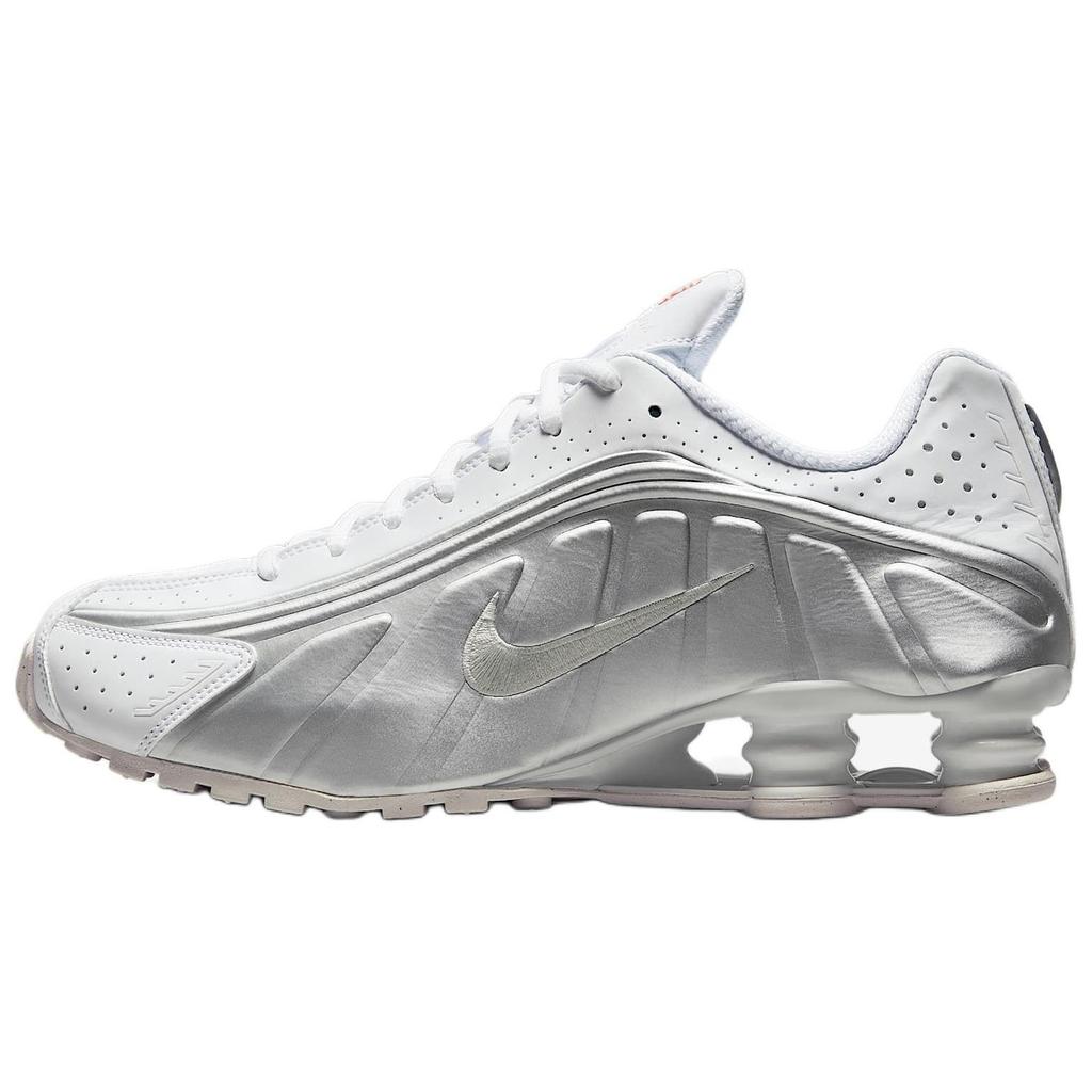 Nike Shox R4 Белый Ярко-Малиновый Металлик Серебристый HQ1988-101