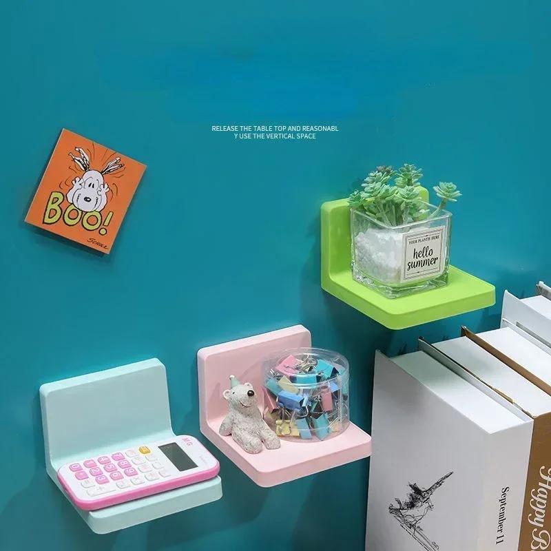 Многофункциональные держатели для хранения вещей, настенное хранение из акрила Autohesion, бесплатные держатели для пробивания отверстий для ванной комнаты, гостиной, кухни, школы, общежития