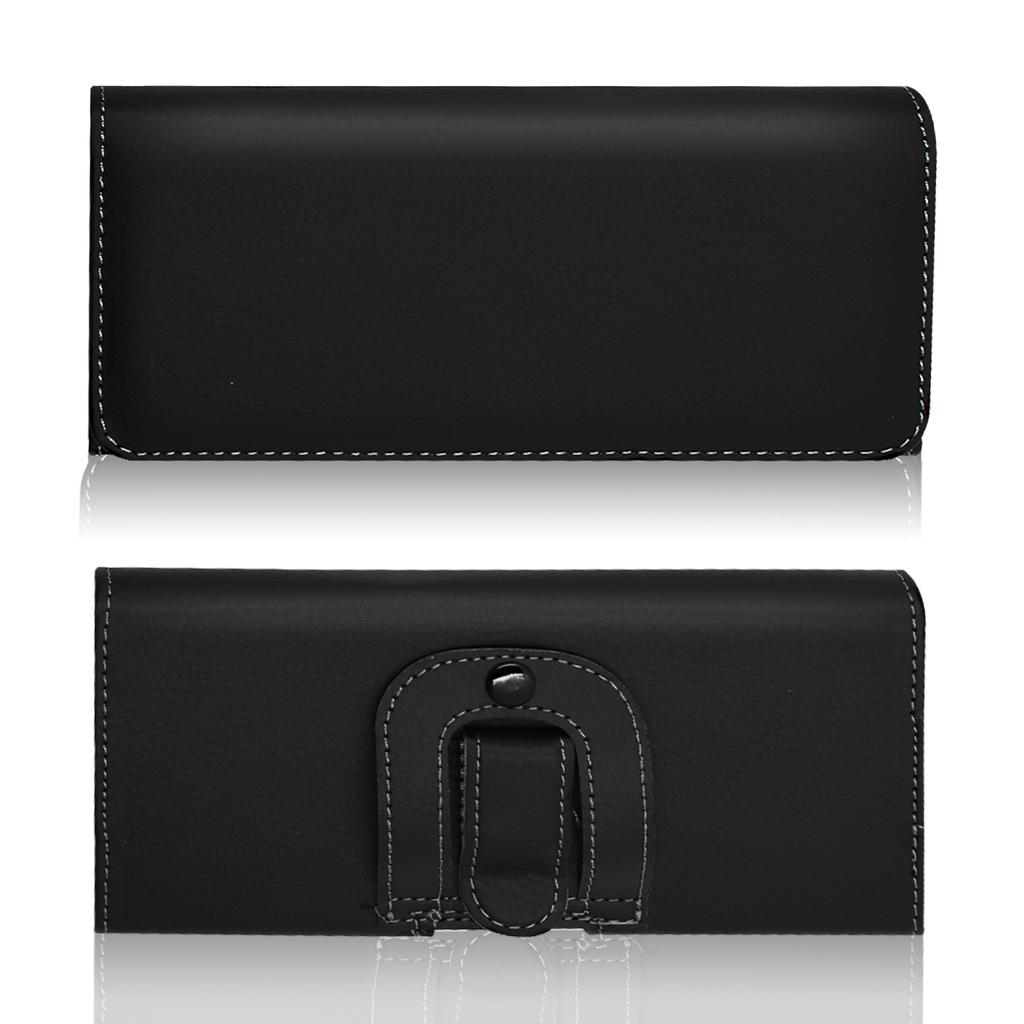 Waist Bag Travel Hiking Mobile Phone Case Cover Genuine Leather Phone Belt Pouch Purse Card Pack