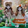 30Cm Bjd Dolls Princess Full Set 1/6 Anime Bjd With Clothes 23 Joint Movable Body Dress Up Doll House Set Birthday Gifts Toys