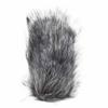 Outdoor Microphone Artificial Fur Cover Mic Windshield for Camera Recorder(L)
