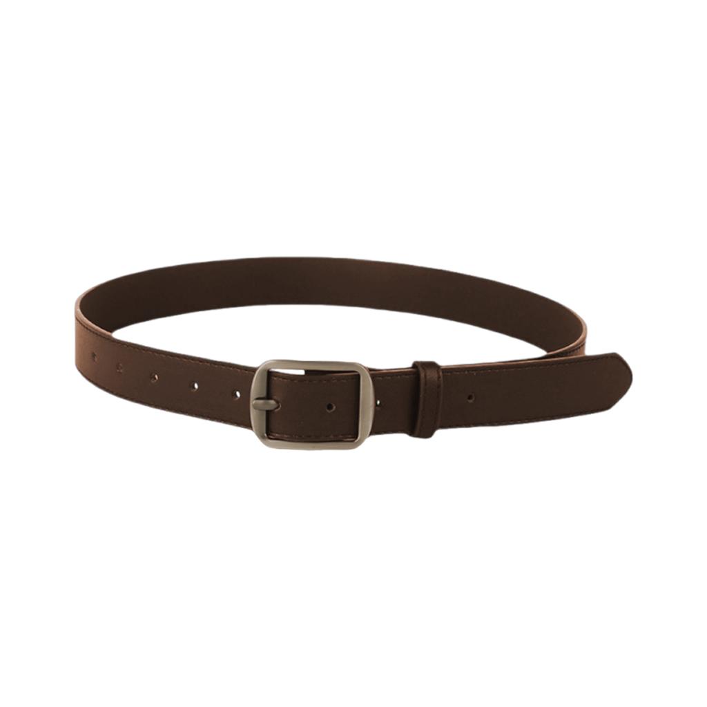 Ремень Yousheng Unisex Retro с несколькими отверстиями, регулируемый дизайн, джинсовый ремень в стиле вестерн, ремень из искусственной кожи