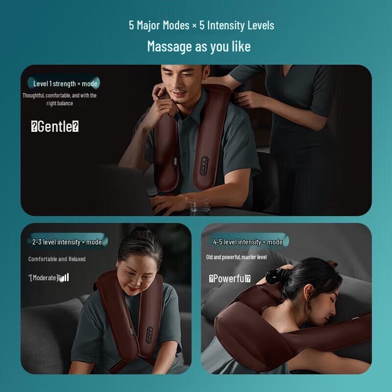 Philips 3D Shoulder & Neck Massager Shawl CN plug (adapter included)