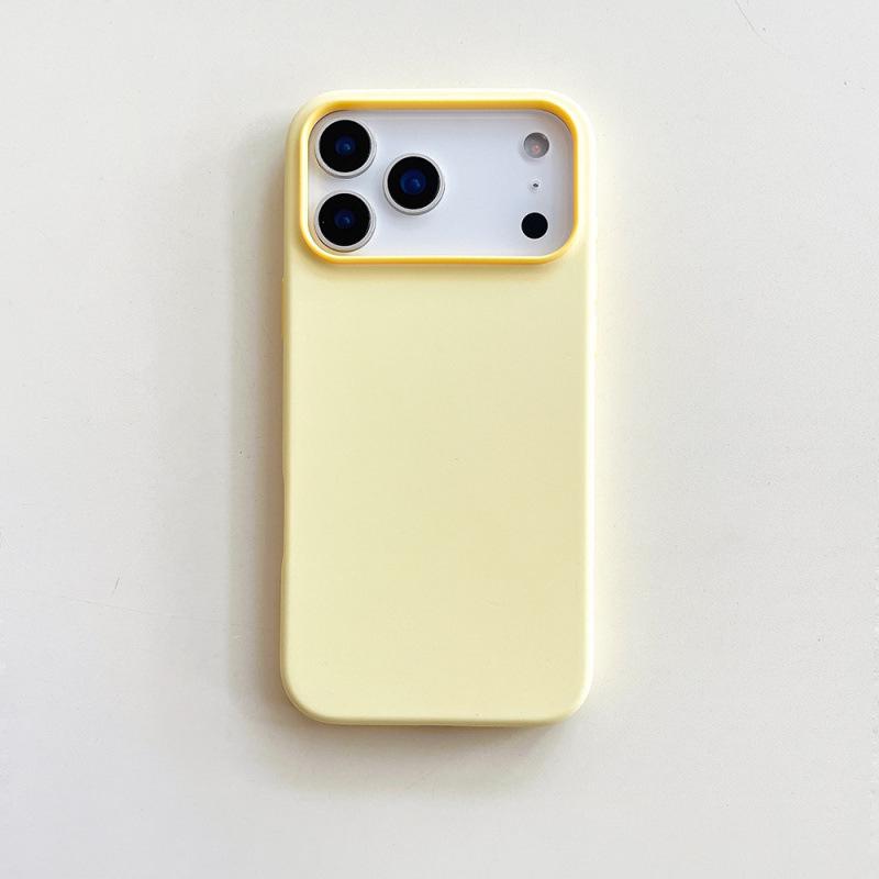 New Pure Color Liquid Silicone Case for iPhone 17 Pro Max: Anti-Fall Design