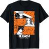 Аниме-футболка Bleach Thousand Year Blood War с трехпанельными персонажами