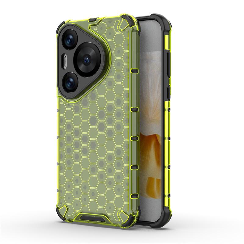 Подходит для чехла для мобильного телефона Huawei Pura70Pro Honeycomb P60Pro полностью закрывающий P50Pro прозрачный P40 противоударный защитный чехол