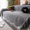 Утолщенные чехлы для диванов Nordic Solid Color Anti-slip Couch Protector Slipcover Chair Blanket for Living Room Decor Accessories