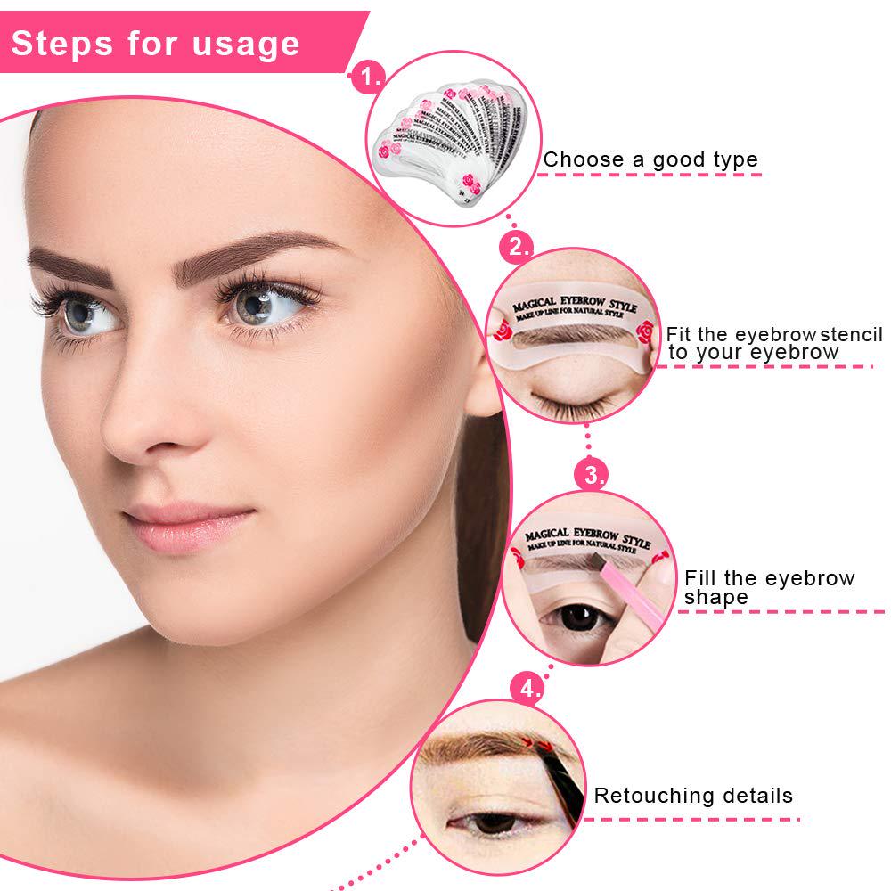 Трафарет для бровей