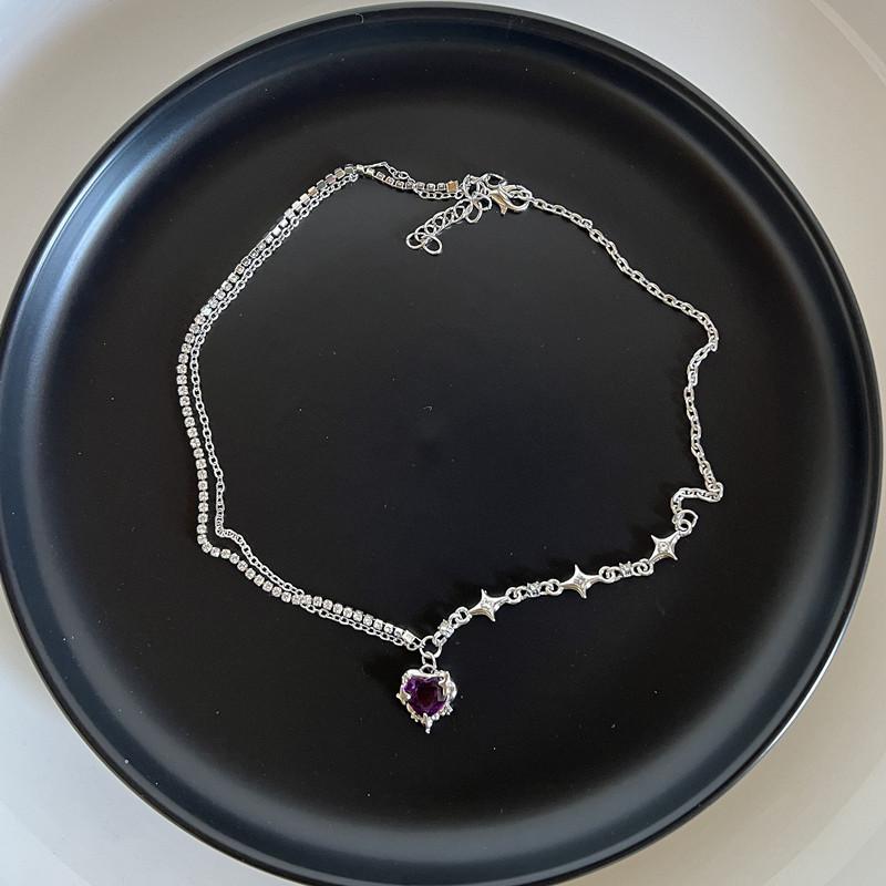 Винтажное ожерелье-чокер с жемчугом, любовью, бабочкой, пауком, ожерелье для мужчин и женщин, готическое ожерелье в стиле хип-хоп с крестом и луной, длинные ювелирные изделия на Хэллоуин