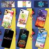 Чехол для телефона Гавайи Алоха для iPhone 16 Pro Max 11 12 13 14 15 Pro Max Mini 16e 15 16 Plus XR Защитный корпус