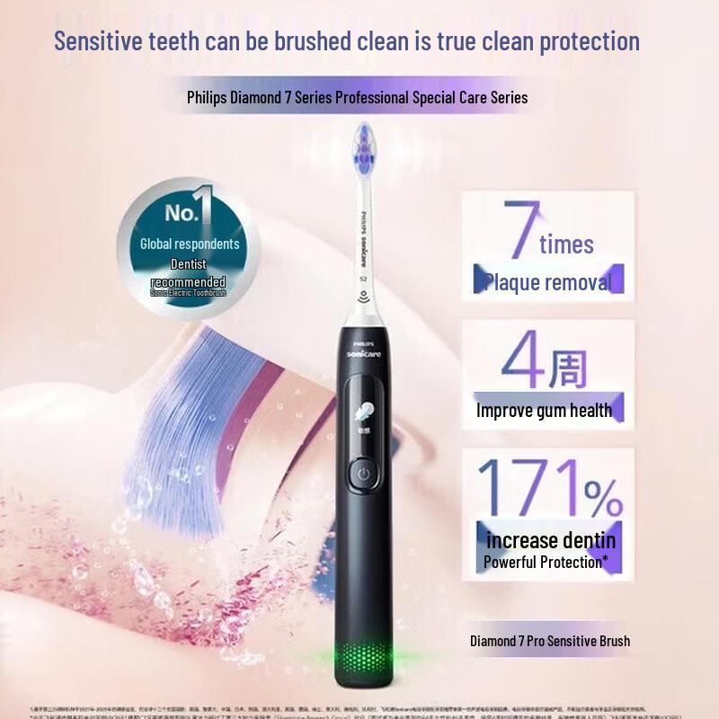 Philips Звуковая электрическая зубная щетка HX3892 вилка CN (адаптер в комплекте)