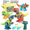 Apart Take Dinosaur Toy Storage Box Electric Drill Kids Assembling Toys Gift