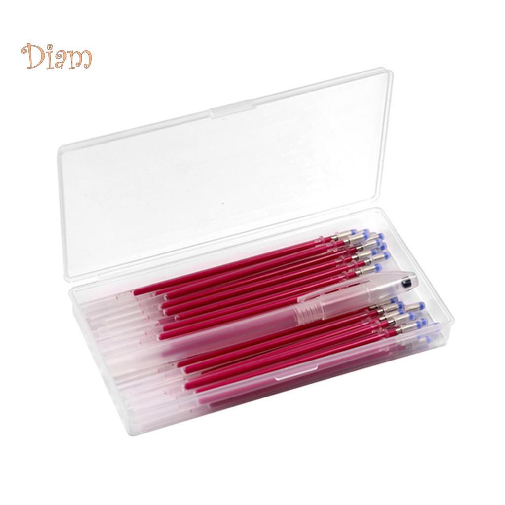 BL 40Pcs Fabric Marker Pen Refill High Temperature Disappearing DIY Tailoring Tool