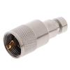 1Pc Uhf Pl259 Male Plug Straight Solder Connector Adapter For Rg8U Rg58-3