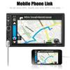 7-дюймовый автомобильный стереоресивер Double Din 2 Din Автомобильный радиоприемник Авторадио с сенсорным экраном BT MP5-плеер с