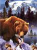 5D Full Drill Diamond Painting Animal Bear Diamond Embroidery Mosaic Forest Cross Stitch Kits Decoration For Home