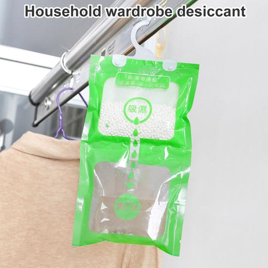 10 шт., подвесной мешок для осушения влаги, осушитель хлорида кальция, мешок для удаления влаги для шкафа, гардероба, домашнего офиса