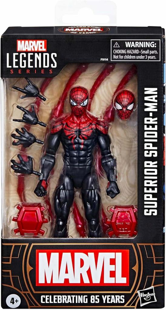 Hasbro Marvel Comics 85th Anniversary Marvel Legends 6-дюймовая фигурка Deluxe Pack Superior 2024 Legends ML SUPERIOR Doc Ock Spider-Man [Предмет]
